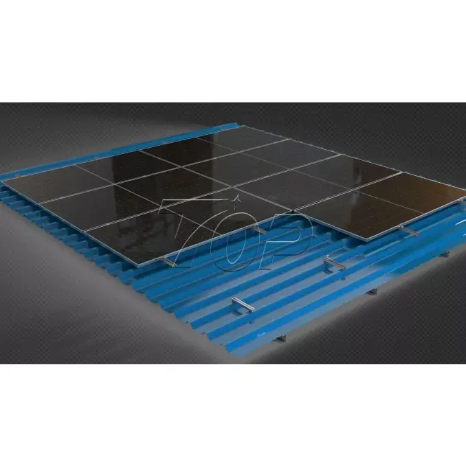 Painel solar de alumínio Mini trilho de montagem