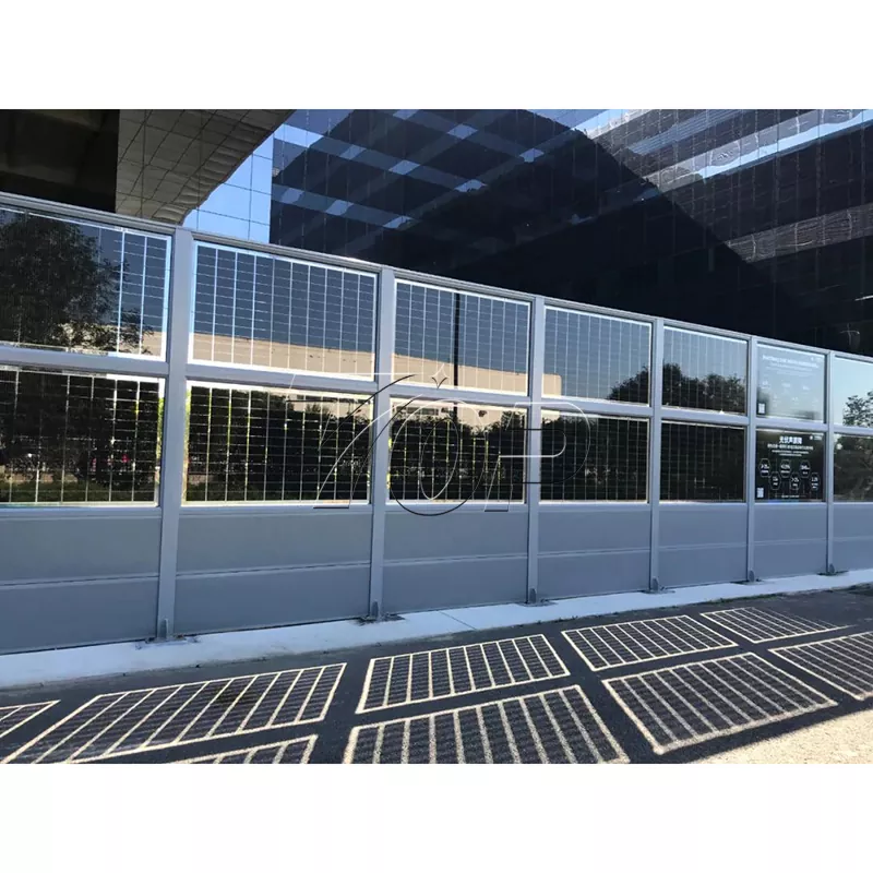 Painéis solares para esgrima