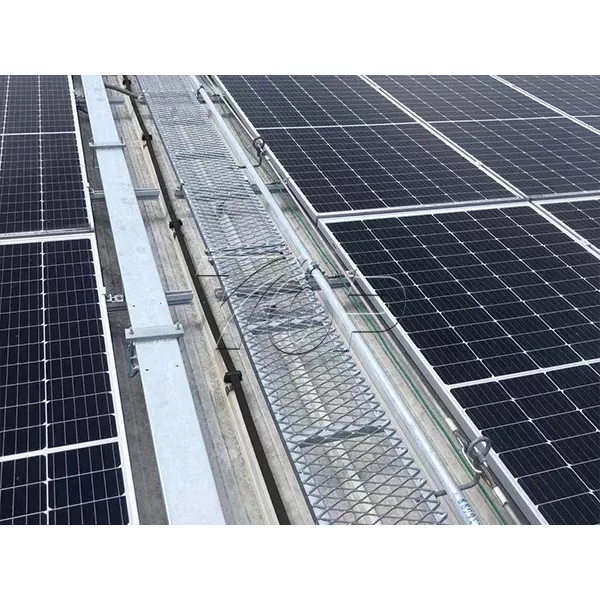 Passagem solar na cobertura